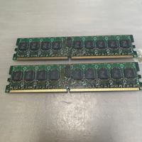 Hynix Due banchi Ram 2 Gb totali pc2 5300P