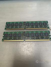 Hynix Due banchi Ram 2 Gb totali pc2 5300P