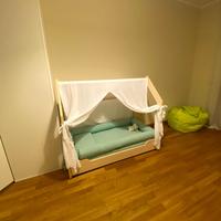 Letto casetta montessoriano