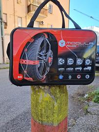 CATENE AUTO: MODULA POLAIRE STEEL GRIP 80