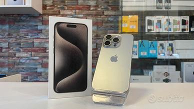 IPHONE 15 PRO 256Gb Natural Titanium Garantito