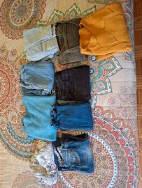 Bustone jeans/maglioni da donnna, un vestit