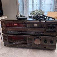 Sintoamplificatore technics sa-gx100 più stereo 