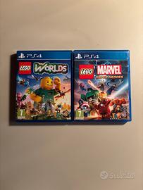 Lego Worlds + Lego Marvel Super Heroes per PS4