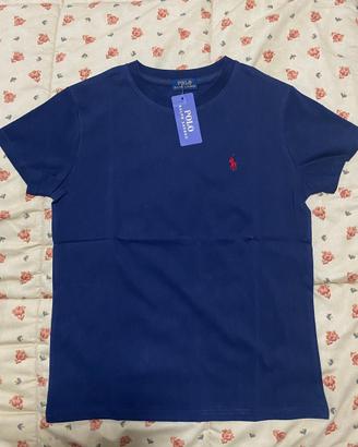 Tahirt Blu Navy Ralph Lauren taglia M donna