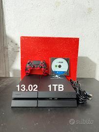PS4 fat CUH-1216B 1TB 13.02