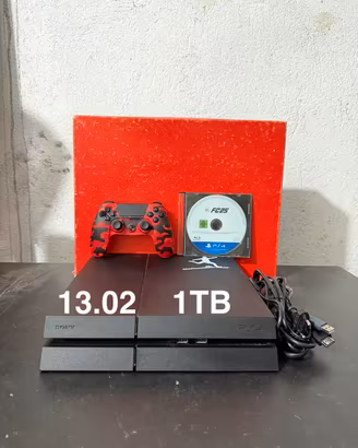 PS4 fat CUH-1216B 1TB 13.02