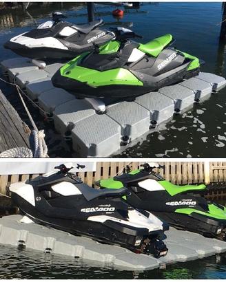 Pedana per moto d'acqua, Jetski, natanti, Ideadock