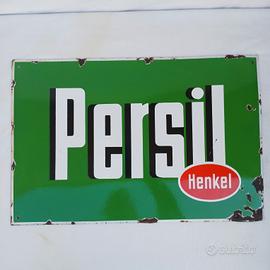 insegna smaltata anni 30 Persil 60x40 cm vintage