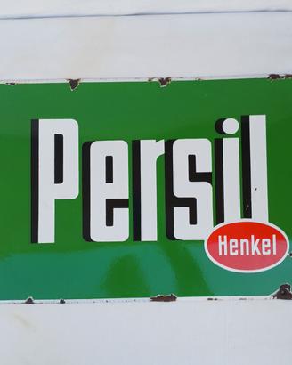 insegna smaltata anni 30 Persil 60x40 cm vintage