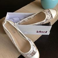 Ballerine avorio in pizzo