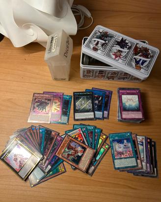 Lotto da 100 carte di YuGiOh IT e ENG