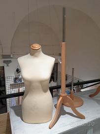 Manichino sartoriale color ecru