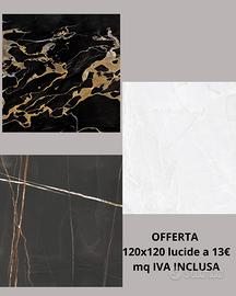 120x120 gres effetto marmo lucide