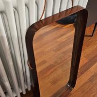 specchio in teak anni 60 