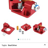 Estrusore bowden dual drive Tuzuk per stampante 3D