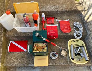 Materiale per barca e pesca