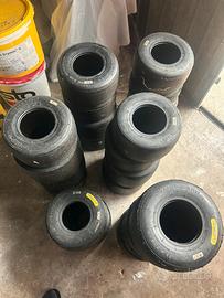 Gomme kart Komet gialle