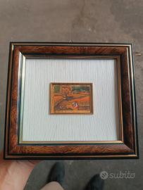 quadretto d'oro 23kt