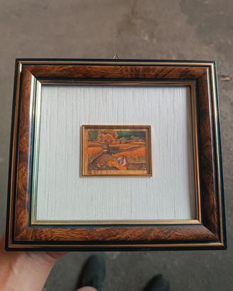 quadretto d'oro 23kt