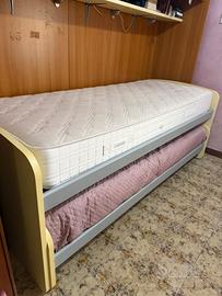 Letto a Castello compreso di Materassi