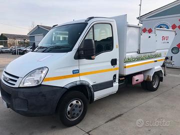 IVECO 50 C15 DAILY GUIDA DX VASCA RIBALTABILE