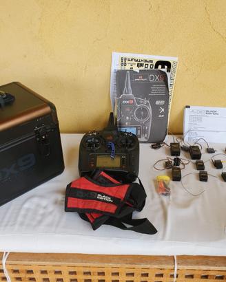 Radiocomando SPEKTRUM DX9 BLACK EDITION