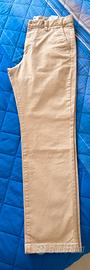 pantalone uomo beige