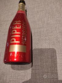 Bottiglia Champagne  Piper Heidsieck vuota