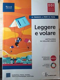 legere e volare libro antologia  volume unico