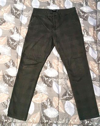 Pantaloni Chino Terranova Uomo - Grigio - TG 46