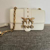 Borsa Mini bag Pinko Media Bianca