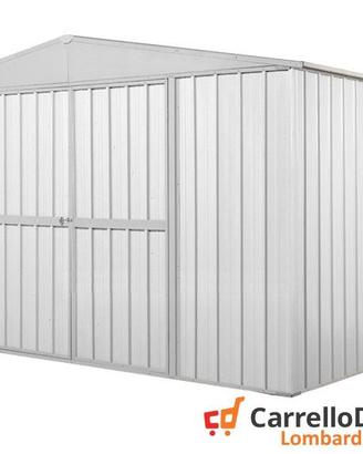 Capanno box esterno lamiera 360x175 bianco