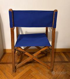 Sedia da regista da collezione