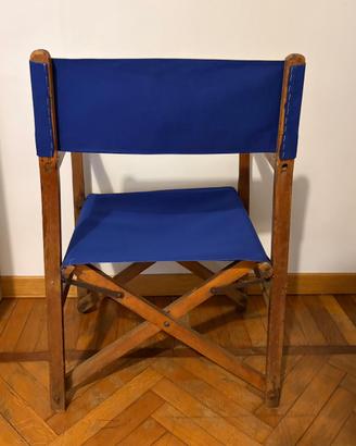 Sedia da regista da collezione