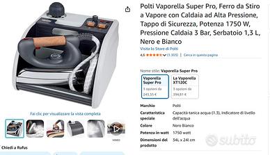Polti vaporella super pro ferro da stiro