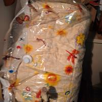 coperta imbottita matrimoniale nuova 