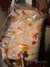 coperta imbottita matrimoniale nuova 