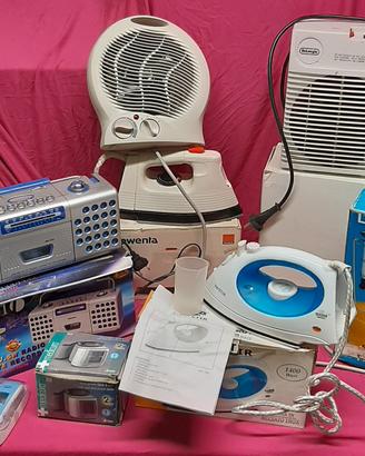 ferro da stiro radio fornellino scaldotto