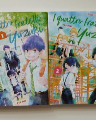 Manga Shoujo I quattro fratelli Yuzuki Volumi 1-2