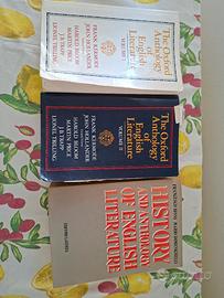 libri di storia della letteratura inglese 