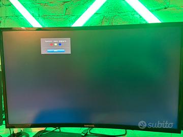 Monitor samsung curvo 27”