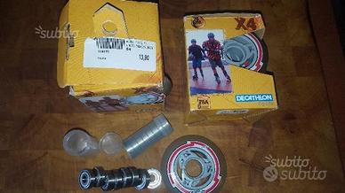 Ruote e cuscinetti per pattini in linea