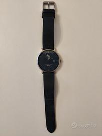 Orologio Polo Assn. Cinturino pelle blu