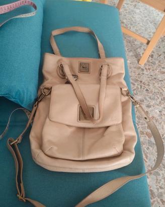 Borsa marca DKNY in vera pelle martellata 