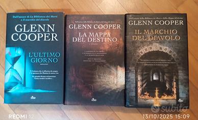 3 libri Glenn Cooper 