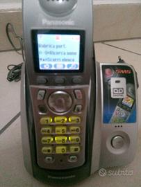 Cordless Panasonic con base con segreteria e sms