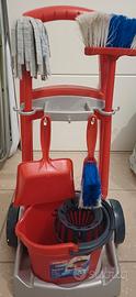 Carrello delle pulizie giocattolo, vileda