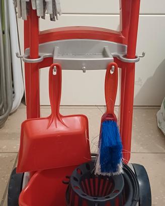 Carrello delle pulizie giocattolo, vileda