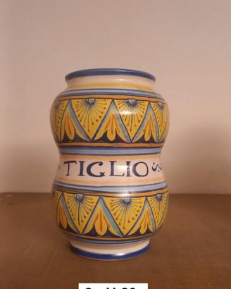 Vaso Farmacia ceramica  Altezza Cm.23.